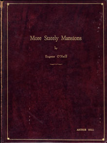 Xerox Typescript of More Stately Mansions